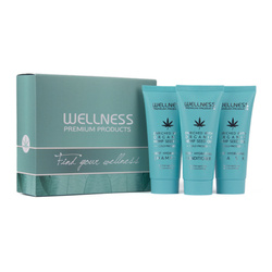 WELLNESS PREMIUM PRODUCTS Deep Hydration Travel Set (shampoo 50ml, conditioner 50ml, mask 50ml)